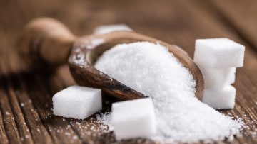 Portion of White Sugar